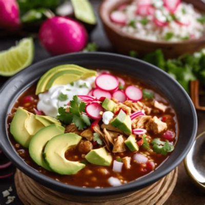  Pozole: Een romige en pittige traditie met een vleugje citrus!